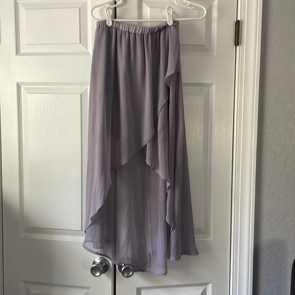 High low skirt